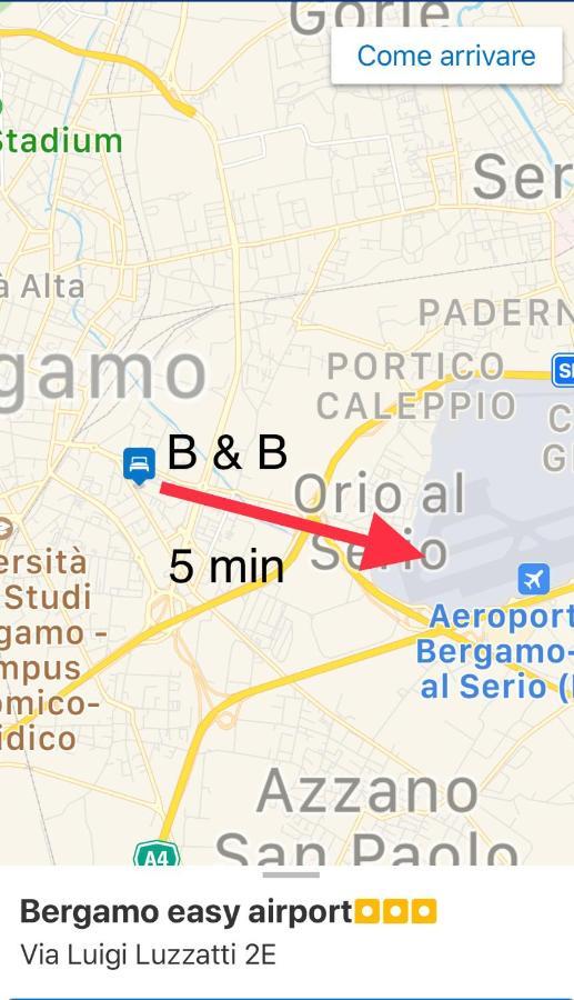 Bergamo Easy Airport Sleep&Fly Parking Apartment Ngoại thất bức ảnh